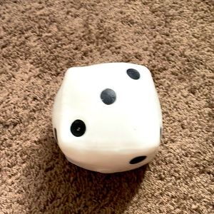 Giant dice stress ball